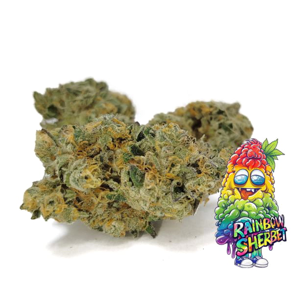 Rainbow Sherbet Cannabis Bud available at BudShop