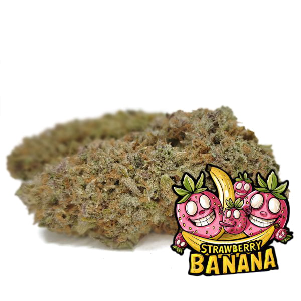 Strawberry Banana Cannabis Bud available at BudShop