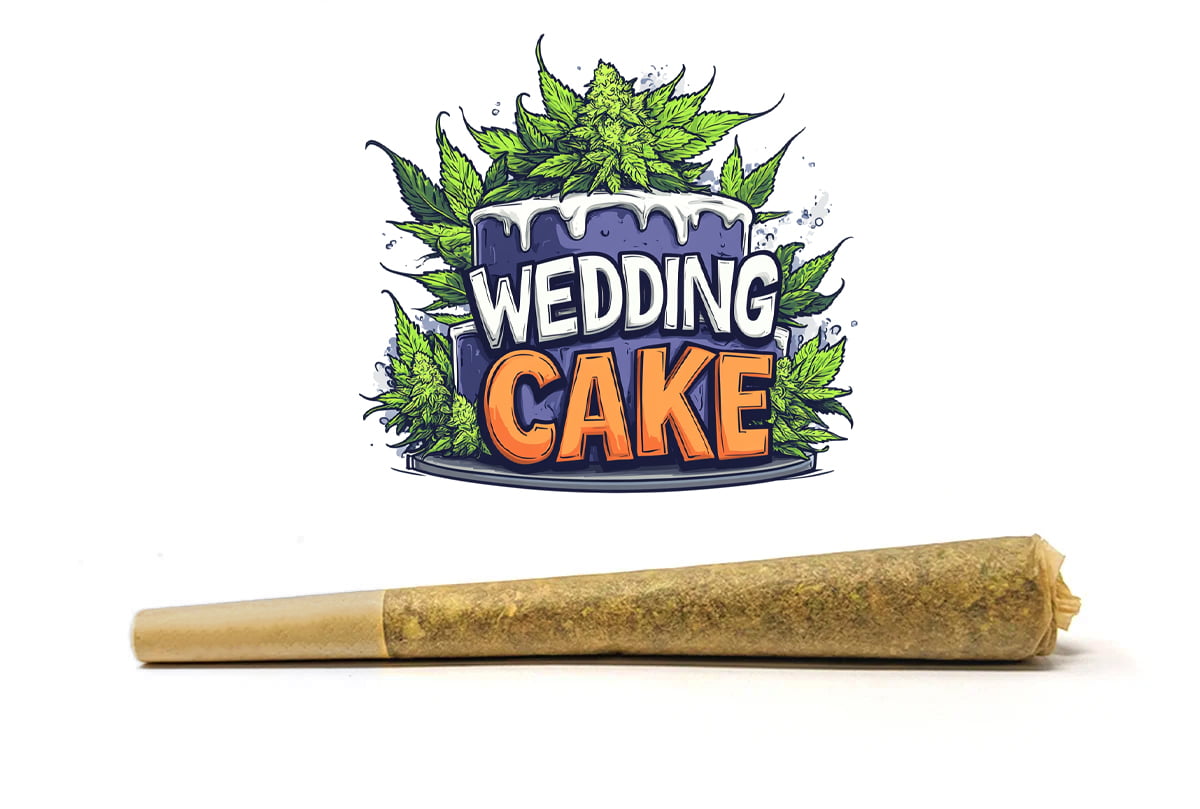 wedding cake preroll only at BudShop